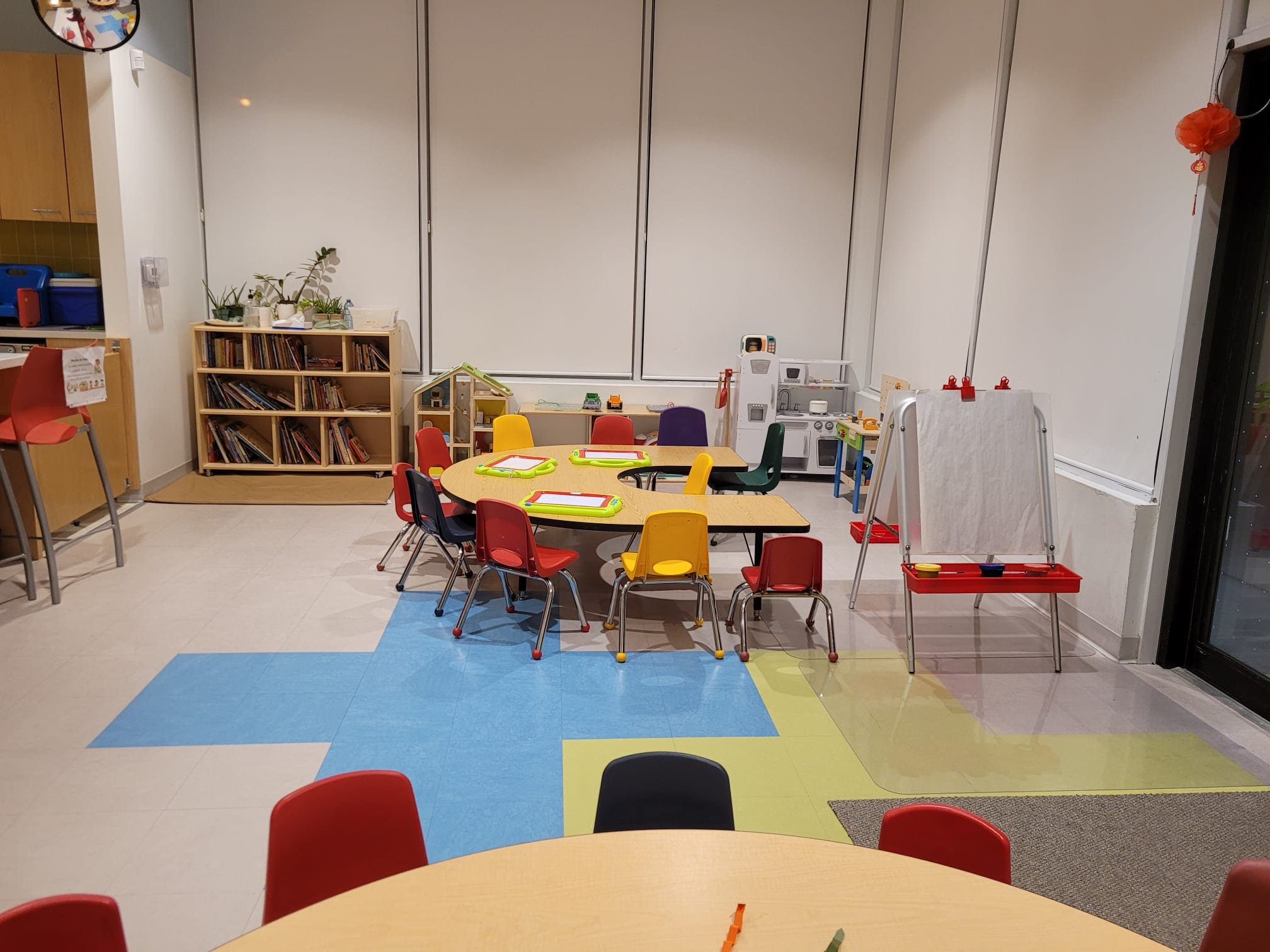 Circle time play area